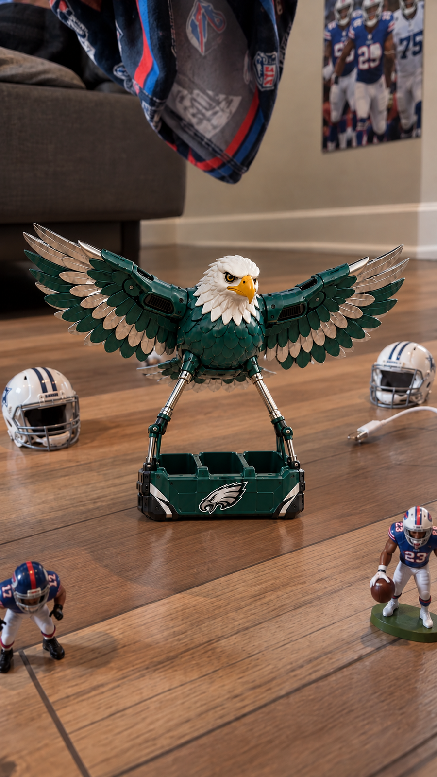 Philadelphia Eagles drone